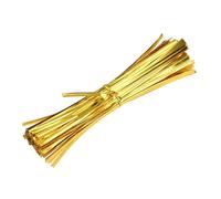 Xinglongs Lot de 3 000 attaches torsadées métalliques longues et solides de 10,2 cm avec fermeture en plastique de qualité pour la maison, les entreprises, les institutions