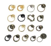 Xinglongs Lot de 30 petites poignées de tiroir pour armoire, boîte à bijoux, poignées de tiroir antiques pour armoires de cuisine (14)