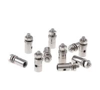 Xinglongs Lot de 50 butées de tige pour levier de servo RC avion bateau, butée de barre d'arrêt, raccords servos, hélicoptère de diamètre réglable