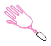 Xinglongs Lot de 7 porte-gants pour gants de golf avec porte-clés - Support d'affichage - Accessoires - Porte-gants - Support portable en plastique