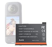 XINGLT 1800 mAh Compatible avec Insta 360 X3 Batterie de Secours Les pour Insta360 X3 Accessoires,fournit 80 Minutes de Temps d'enregistrement supplémentaire