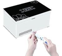 XINGLUOY Glacière à insuline, mini glacière électrique, sac isotherme, refroidisseur électrique, thermostat, USB, convient for les voyages, l'interféron, le stockage de médicaments, 2 piles