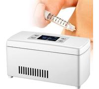 XINGLUOY Réfrigérateur glacière à insuline, sac isotherme, thermostat électrique USB for conteneur de refroidissement de l'insuline, adapté aux voyages/interférons/stockage de médicaments