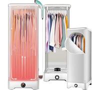 XINGma Machine à Repasser à Vapeur, avec Minuterie Automatique/éLimine Rapidement Les Rides, Cintre éLectrique pour Armoire Pliante, pour VêTements Et Tissus