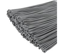 XINGO 1000 pièces Colliers de Serrage professionnelles, Gris-300mm x 4.8mm, Autobloquant, Attache Câble Résistant aux UV, Idéale pour l'intérieur et l'extérieur