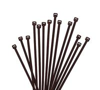 XINGO 1000 pièces Colliers de Serrage professionnelles, Marron-200mm x 2.5mm, Autobloquant, Attache Câble Résistant aux UV, Idéale pour l'intérieur et l'extérieur