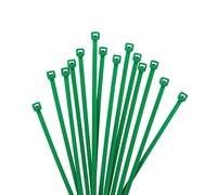XINGO 1000 pièces Colliers de Serrage professionnelles, Vert-100mm x 2.5mm, Autobloquant, Attache Câble Résistant aux UV, Idéale pour l'intérieur et l'extérieur