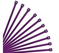 XINGO 500 pièces Colliers de Serrage professionnelles, Pourpre-300mm x 3.6mm, Autobloquant, Attache Câble Résistant aux UV, Idéale pour l'intérieur et l'extérieur