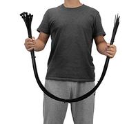 XINGO Lot de 20 serre-câbles noirs très résistants, 1500 mm x 9 mm de long, avec 80 kg, ultra forte résistance à la traction, grands serre-câbles résistants aux UV pour une utilisation en extérieur