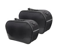 XingPuBhD Sacoches latérales Moto pour Gold pour Wing pour Goldwing pour GL1800 pour GL 1800 2012-2017 Sacoches Moto Sac Intérieur Coffre Gauche Droit Moto Sac Voyage(Black 2 Pcs)
