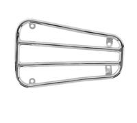 XingPuBhD Support Coffre Moto pour Vespa pour Sprint150 pour Primavera pour Printemps 125 150 2014 2021 2018 Support Pédale Moto Porte-Bagages Avant Arrière(Chrome)