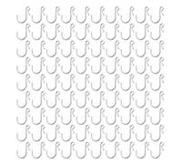 XINGSUI Métal Crochet S, Amovible Crochet Noir, Multifonctionnel en Patere Porte Manteau, Adapté au Jardin, Cuisine, Salle de Bain, Chambre à Coucher, Atelier, Entrepôt (SXGG-C18)