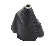 XINGWANGDYSI Pommeau de Levier de Vitesse Universel pour Voiture 5 Vitesses en Cuir PU Rouge et Noir avec Coutures Apparentes