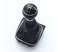 XINGWANGDYSI Pommeau de Levier de Vitesses à 5 rapports pour VW Golf 5 Mk5 Mk6 Jetta R32 2004-2014 Car-Stying pommeau de Levier de Vitesses à 5/6 rapports avec étui en Cuir (B0086)