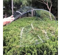 XINGWANGG Feuilles de Polycarbonate 1,2mm Plaque de Acryliques en Plastique Transparentes,Panneau pour Abri de Jardin,Panneaux de Toiture Résistant à la Pluie et aux UV,Facile à Plier (0,8m x 3m)