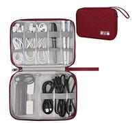 XINGXINRONG Sac Électronique Multifonctionnel Sac Câble Portable Étanche Pochette Rangement Accessoires Sacoche Organisateur Universelle pour Clé USB, Carte mémoire, Chargeur, Power Bank,1 Paquet