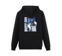XINGYUE STAR Buddy Guy Blues is Alive & Well 2018 Tour Hoody Unisex Long Sleeve Hooded with Pocket Black XXXL
