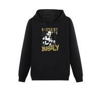 XINGYUE STAR Chris Jericho A Little Bit of The Bubbly Hoody Unisex Long Sleeve Hooded with Pocket Black L