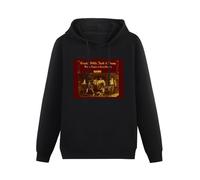 XINGYUE STAR Crosby Stills Nash & Young Deja Vu Hoody Unisex Ptinted Hoodies Long Sleeve Men's Hooded with Pocket Black XXL