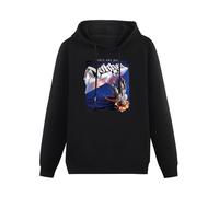 XINGYUE STAR Dokken Tooth and Nail Hoody Unisex Ptinted Hoodies Long Sleeve Men's Hooded with Pocket Black L