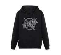 XINGYUE STAR JJ Cale Guitaris Tribute Hoody Unisex Ptinted Hoodies Long Sleeve Men's Hooded with Pocket Black XXL