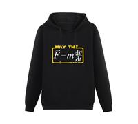 XINGYUE STAR Men's Funny May The (F=Mdv/DT) Be with You Tshirt Long Sleeve Cotton Leisure Hoody Humor Science Sweatershirt Physics Math Hoodie Gift Men Hoodies Pullover Sweatshirts L