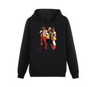 XINGYUE STAR Merch Traffic Salt N Pepa Hoody Unisex Ptinted Hoodies Long Sleeve Men's Hooded with Pocket Black M