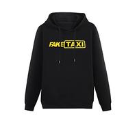 XINGYUE STAR The Mimi's Fake Taxi Hoody Unisex Ptinted Hoodies Long Sleeve Men's Hooded with Pocket Black S