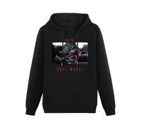 XINGYUE STAR Young Dolph Vorbild Hoody Unisex Ptinted Hoodies Long Sleeve Men's Hooded with Pocket Black XXXL