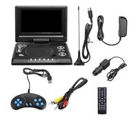 XINHAN 7,8 Pouces 16: 9 Lecteur DVD à écran Large Écran LCD Rotatif à 270 ° Home Car TV Lecteur DVD Portable VCD MP3 Viewer avec Fonction de Jeu - DVD Portable