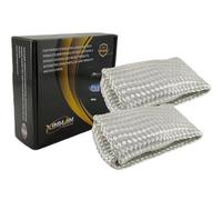 Xinhan Parts Titaniumn Fibre de verre et fibre de verre blanche Soudure Doigt Protéger le bouclier thermique (fibre de verre blanche)