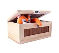 XINHOME Don't Touch Useless Box with Attitude Leave Me Alone Surprises Machine Gags & Pratique, Décoratif & Infini Fun - Tigre Mignon