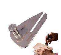 Xinhuju Aide à la en Cuir, auxiliaire à Coudre en Cuir, Outil auxiliaire de en Cuir, auxiliaire pour Ciseaux à Coudre et poinçonner la Peau, Coudre la Peau