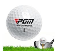 Xinhuju Balle d'entraînement de golf triple couche - Accessoire d'entraînement professionnel | Outil d'assistance Putter pour extérieur, 42,7 mm 3 Aide durable pour joueurs haut niveau, fiable Swing