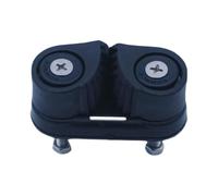 Xinhuju Borne à came en corde, crampons à came pour bateaux | Bornes à came pour bateaux portables polyvalents - Borne à came légère, borne à came noire pour Kayak, bateaux à voile, Pilates Reformer