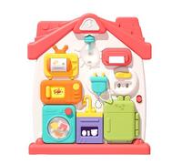 Xinhuju Conseil sensoriel pour Jeunes - Conseil d'activités d'apprentissage précoce pour | Jouet de Table occupé inspiré par pour garçons et Filles | Jouet de développement des