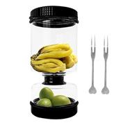 Xinhuju Conteneur à cornichons en verre pour le stockage des cornichons, découvrez un nouveau grade de maître de cornichons avec notre bocal