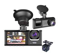 Xinhuju Dashcam Front Camera Caméra de conduite sans fil pratique 1080p Touch, Wi-Fi, IPS LCD