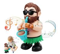 Xinhuju Jouet chantant, jouets de danse drôles pour hommes saxophoniste - jouet pour saxophone pour jouets pour enfants chant tordre jouet pour saxophone, blague drôle