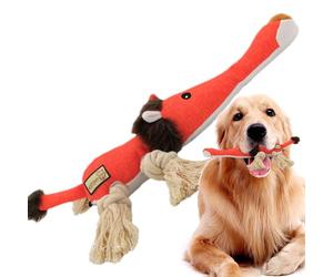 Xinhuju Jouets à mâcher pour chiots, jouet de dentition pour animaux domestiques, jouet interactif pour chiens mordant le chien, résistant aux piqûres et qui