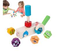 Xinhuju Jouets éducatifs d'apprentissage précoce, Jeu de Combinaison de motricité Fine, Jeu de société à écrous et boulons de cognition de Couleur éducatif pour, Jeu de Correspondance de ma