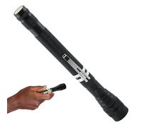 Xinhuju Lampe de poche magnétique extensible, lampe de poche magnétique à LED télescopique, outil de collecte magnétique télescopique | Fantastique gadget pivotant à 360 °, lumières de travail pour