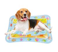 Xinhuju Lit à eau pour chat - Tapis de jeu sensoriel pour chien - Lit pour chien à sensation apaisante | Tapis de jeu sensoriel épais et confortable - Lit d'eau sensoriel pour chat - Jouets pour l'été