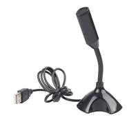 Xinhuju Microphone USB pour PC - Plug and Play Condenser Microphone | Le microphone USB pour les ordinateurs est très sensible et peut ramasser des sons à 360 degrés,