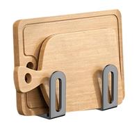 Xinhuju Organisateur de couvercle de casserole dans armoire - Support adhésif pour accrocher le couvercle sans perçage | Étagère verticale pour cuisine, salle de bain, balcon