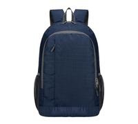 Xinhuju Sac à dos de randonnée pour homme - Sac de voyage léger et pliable - Sac étanche de 30 l - Sac à dos de grande capacité en plein air - Compact - Pour le camping et les randonnées, bleu foncé