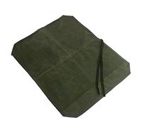 Xinhuju Sac à rouleau porte-couteau en toile cirée sac à rouleau pour couteau de chef en toile résistante avec 7 compartiments pour couteau en toile avec bandoulière réglable pour outils de couteau