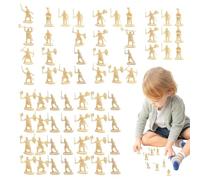 Xinhuju Soldats hommes | Soldats différentes poses Figurines d'action, modèles miniatures 100 pièces pour jeu de rôle Décoration de gâteau