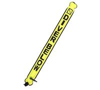 Xinhuju Tube de Signal de plongée : de plongée, TPU recouvert de Nylon Float | Marqueur sous- Gonflable pour Alerte de plongée, Long Drapeau de sécurité pour Sports Nautiques, Accessoire