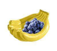 Xinhuju Veggies Fruit - Support pour bateau à bananes - Bol à entrée en céramique - Corbeille à fruits artificielle - Bol décoratif parfait pour les fêtes - Idéal pour le plateau à dessert et à